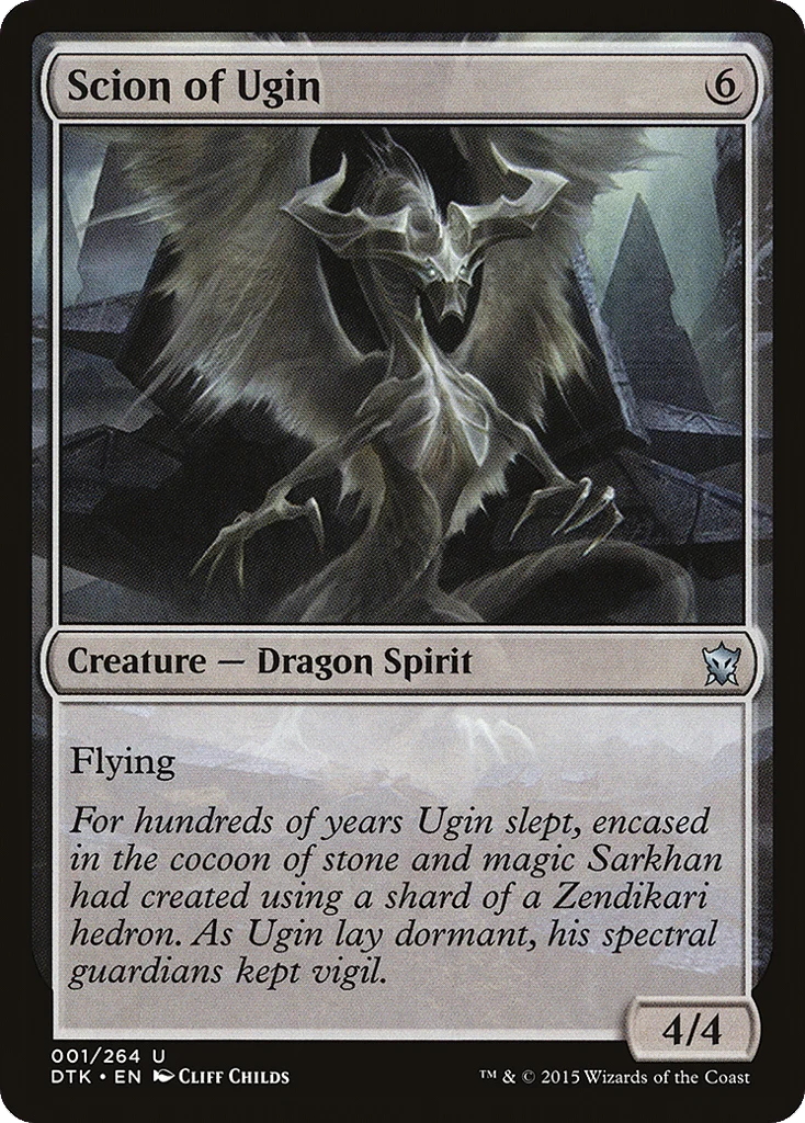 Scion of Ugin · Dragons of Tarkir