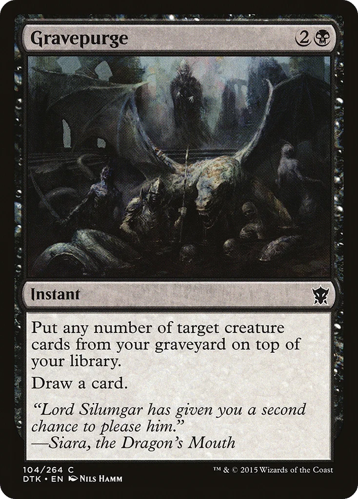 Gravepurge · Dragons of Tarkir