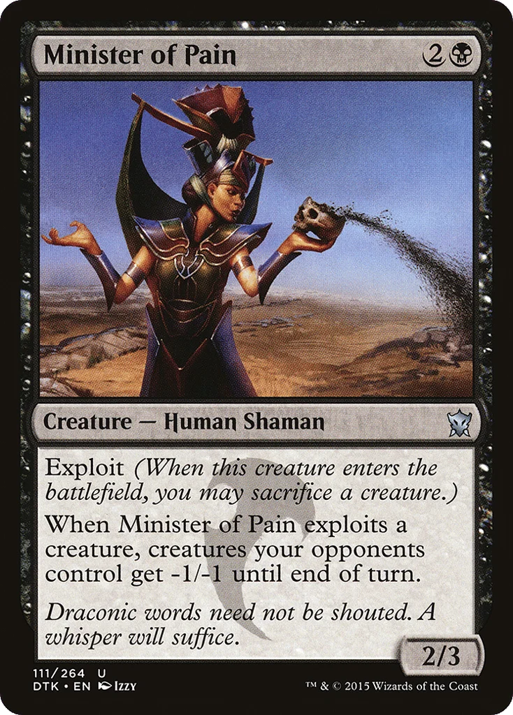 Minister of Pain · Dragons of Tarkir