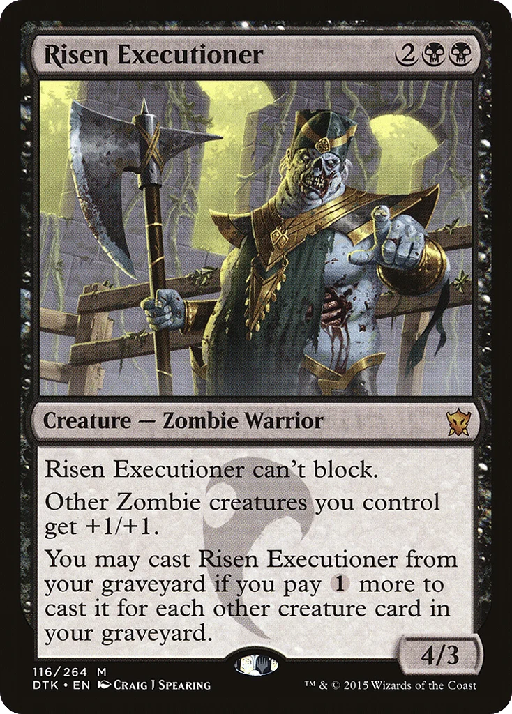 Risen Executioner · Dragons of Tarkir