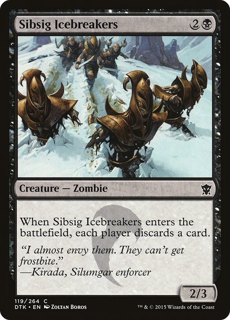 Sibsig Icebreakers · Dragons of Tarkir