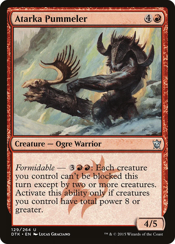 Atarka Pummeler · Dragons of Tarkir