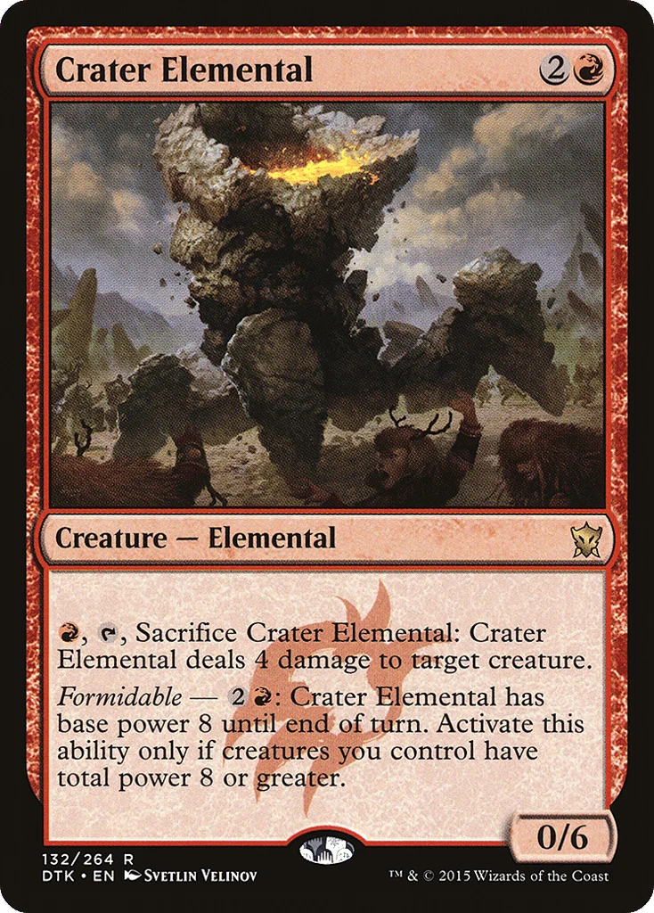 Crater Elemental · Dragons of Tarkir