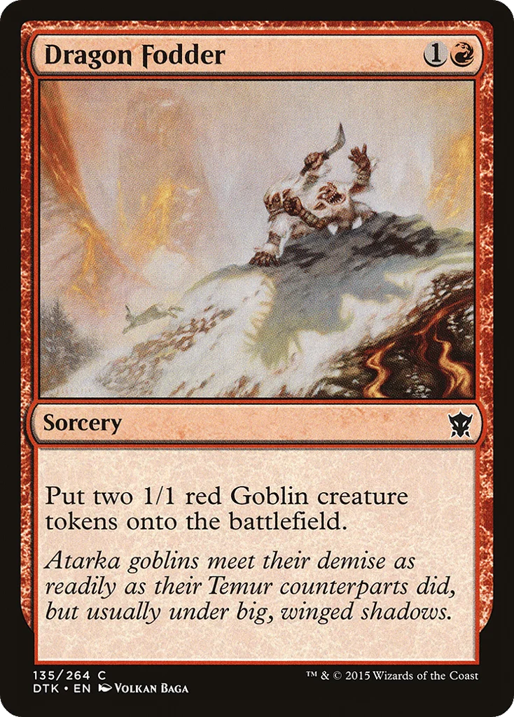 Dragon Fodder · Dragons of Tarkir