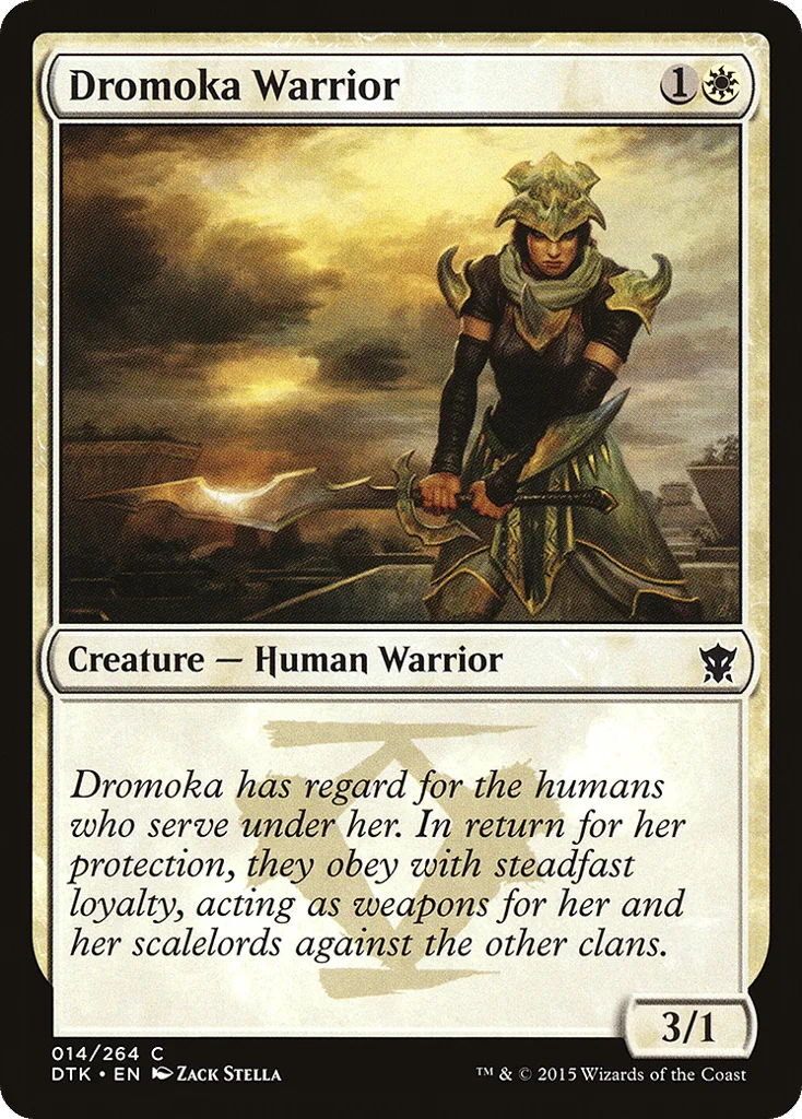 Dromoka Warrior · Dragons of Tarkir