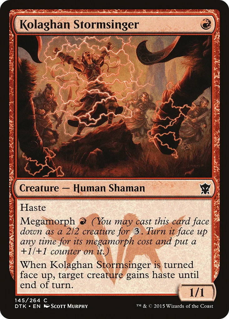 Kolaghan Stormsinger · Dragons of Tarkir