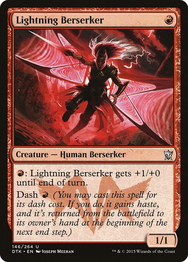 Lightning Berserker · Dragons of Tarkir