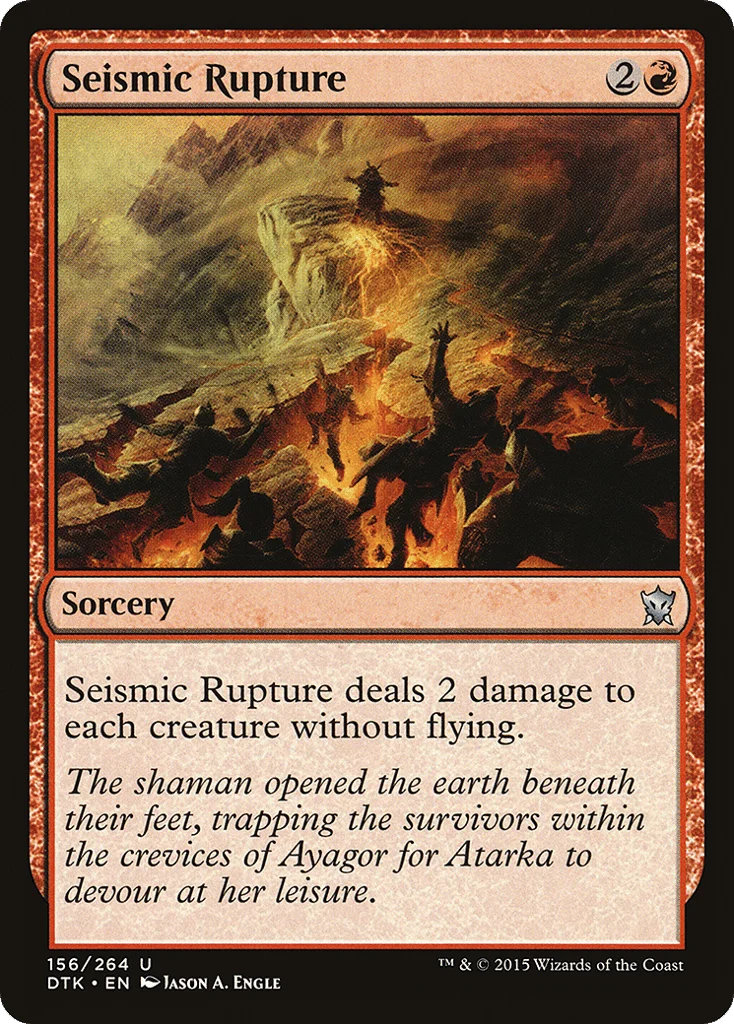 Seismic Rupture · Dragons of Tarkir