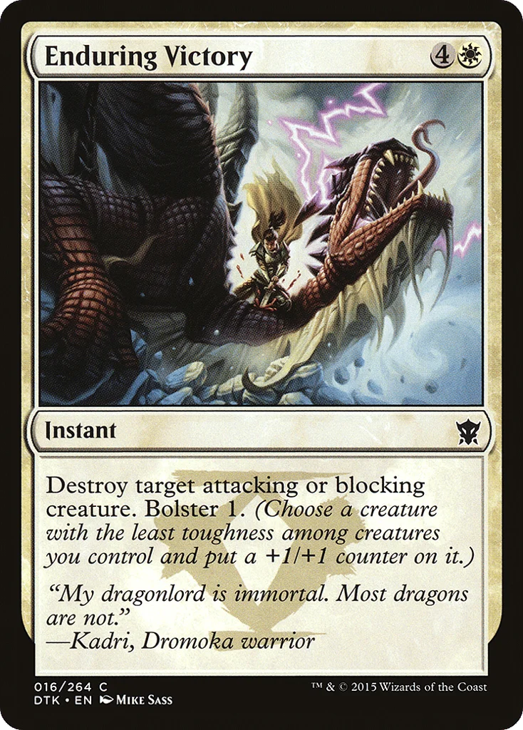 Enduring Victory · Dragons of Tarkir