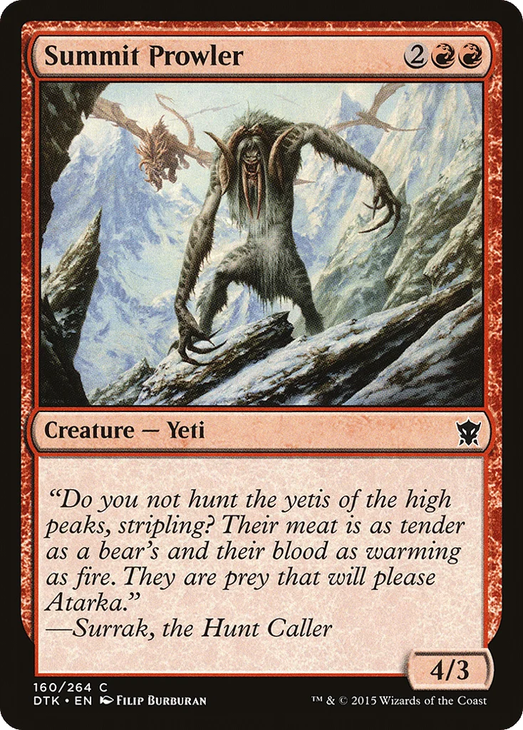 Summit Prowler · Dragons of Tarkir
