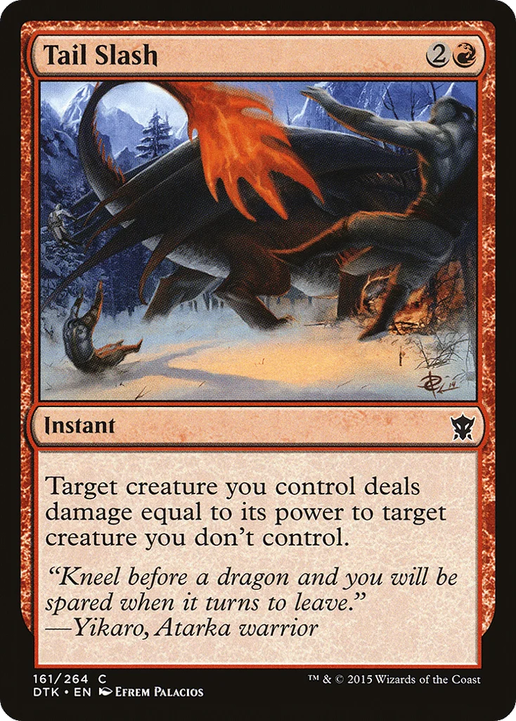 Tail Slash · Dragons of Tarkir
