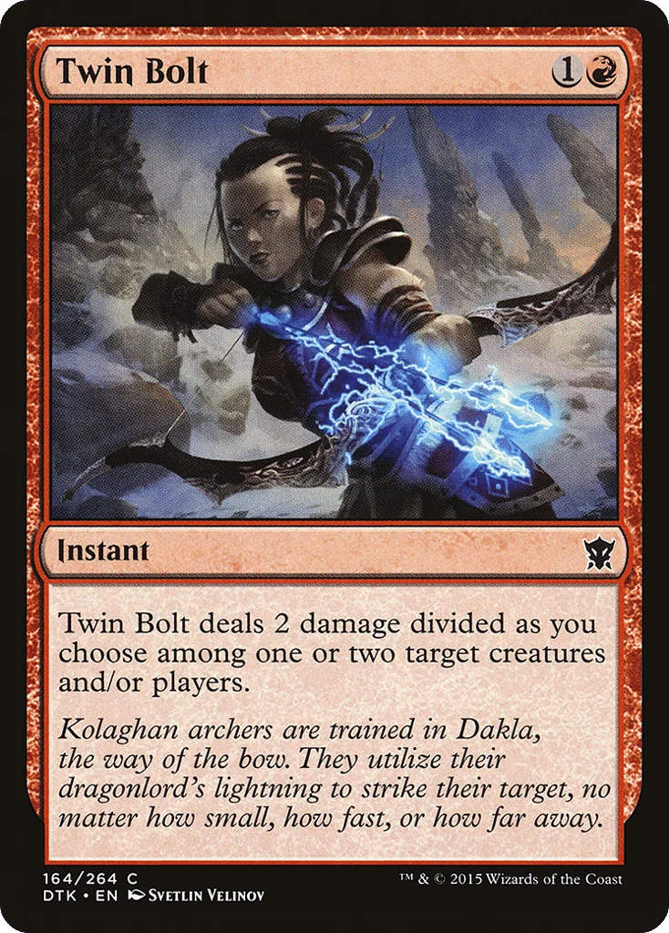 Twin Bolt · Dragons of Tarkir