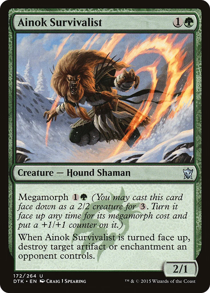 Ainok Survivalist · Dragons of Tarkir