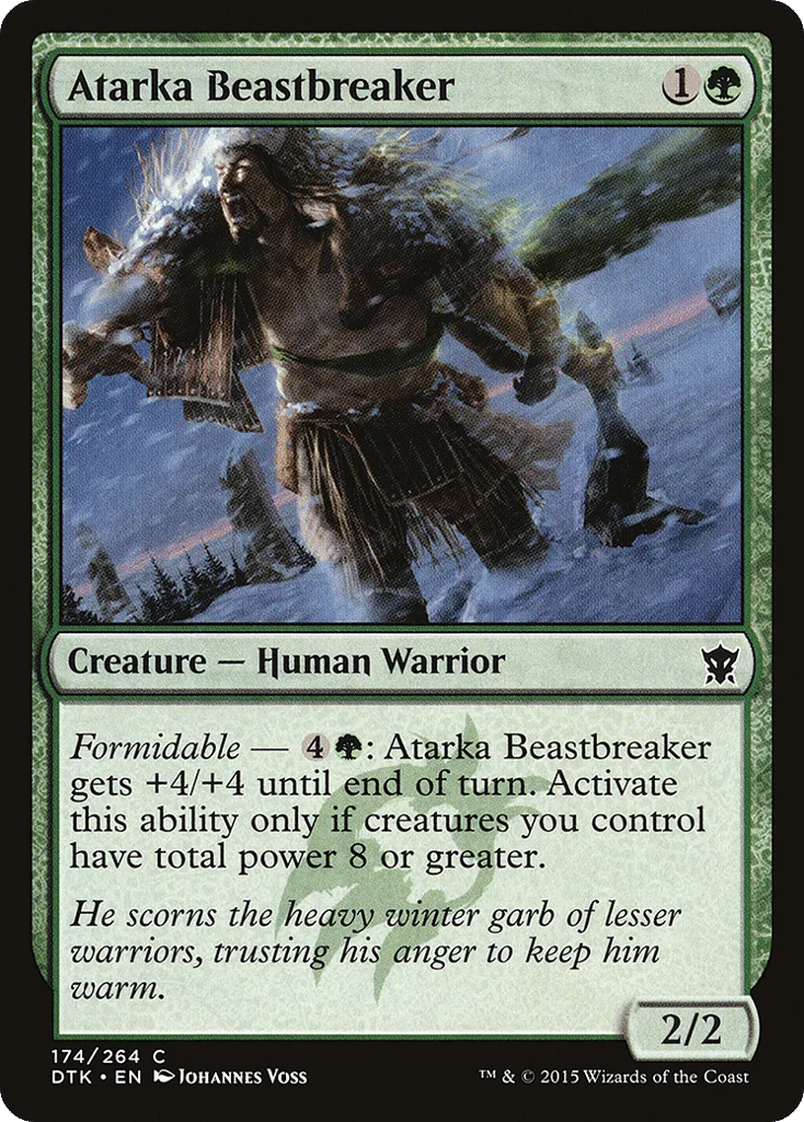 Atarka Beastbreaker · Dragons of Tarkir