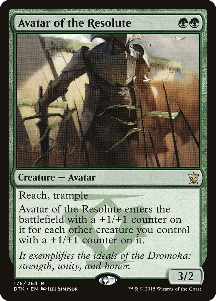 Avatar of the Resolute · Dragons of Tarkir