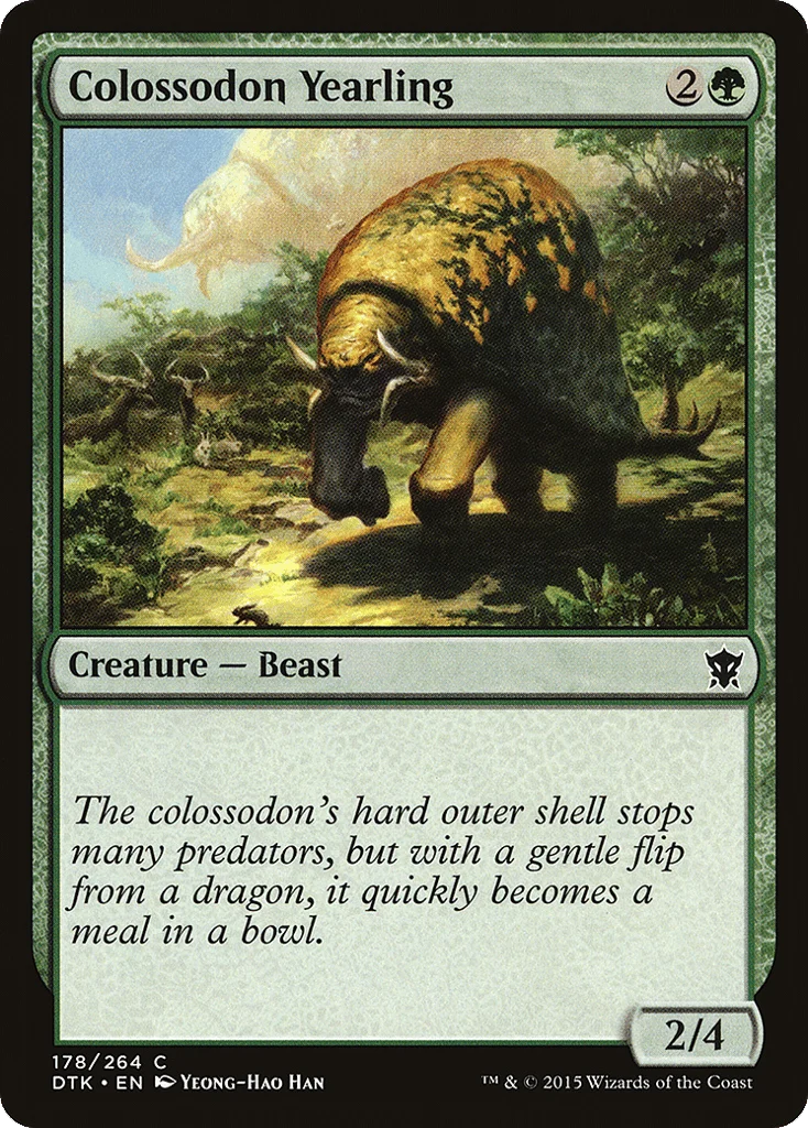 Colossodon Yearling · Dragons of Tarkir