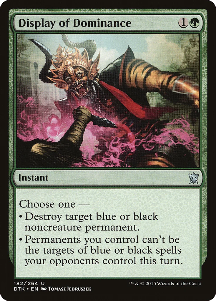 Display of Dominance · Dragons of Tarkir