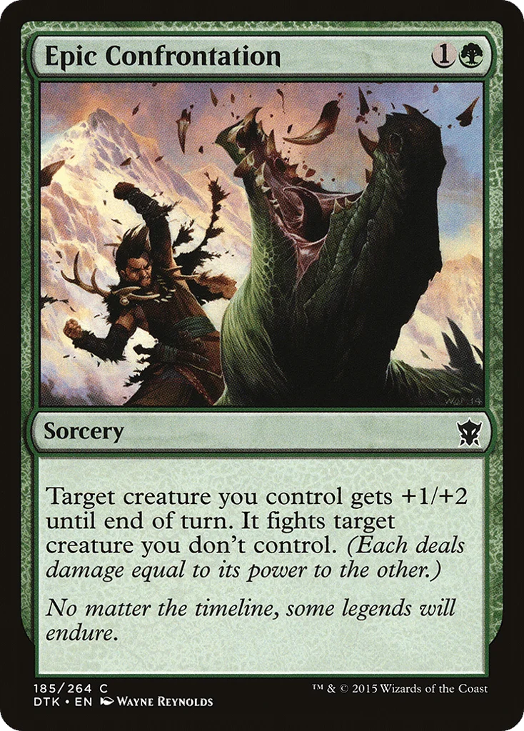 Epic Confrontation · Dragons of Tarkir