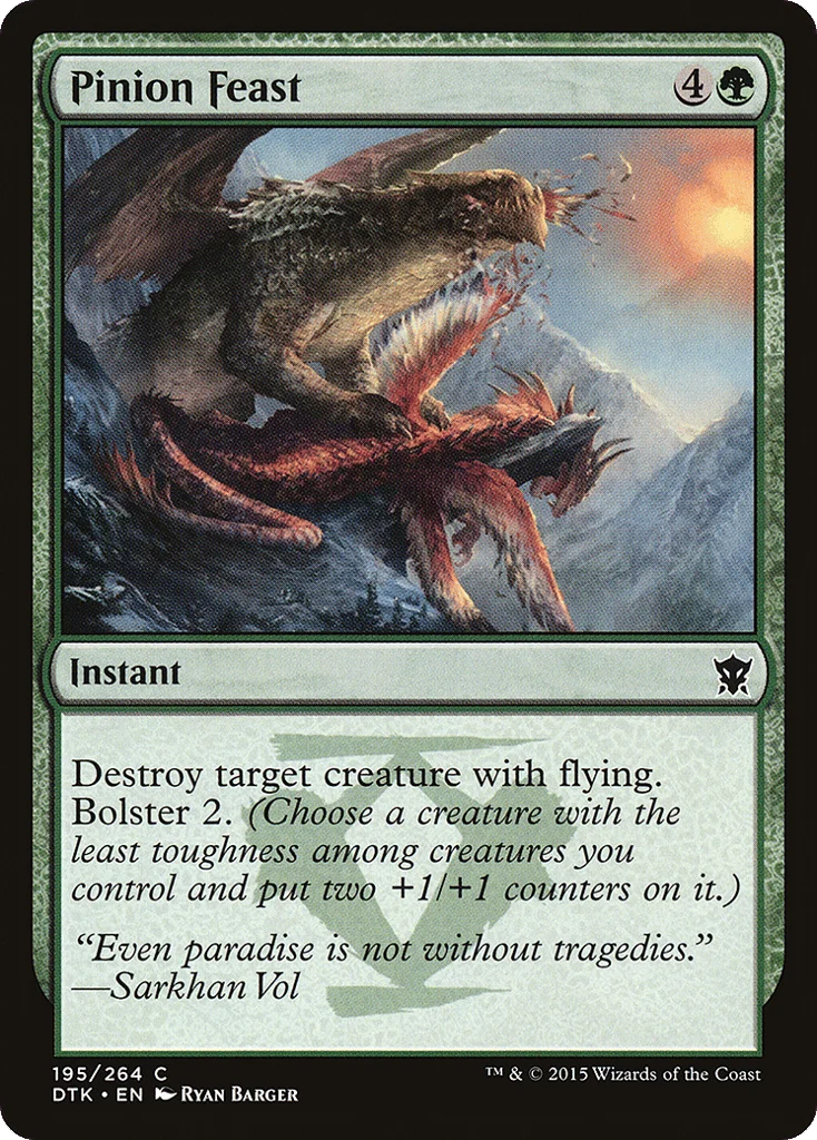 Pinion Feast · Dragons of Tarkir