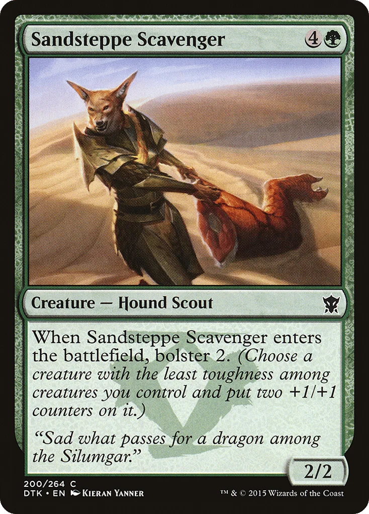 Sandsteppe Scavenger · Dragons of Tarkir
