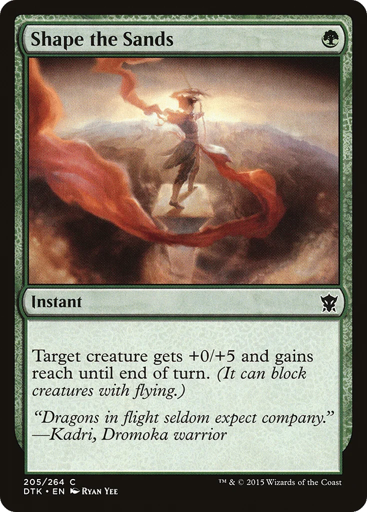 Shape the Sands · Dragons of Tarkir