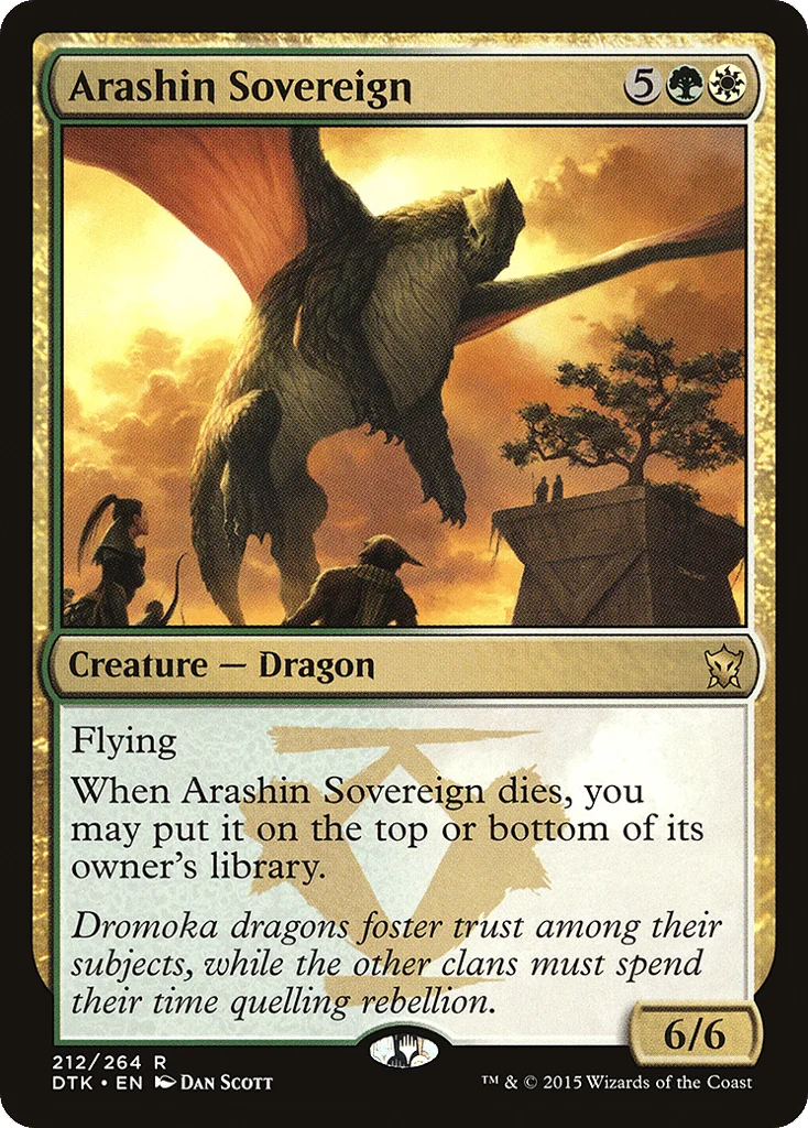 Arashin Sovereign · Dragons of Tarkir
