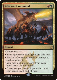 Atarka's Command