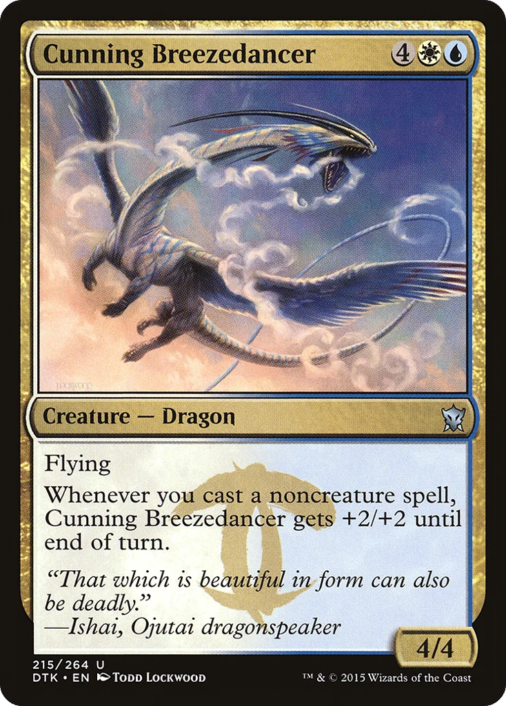 Cunning Breezedancer · Dragons of Tarkir