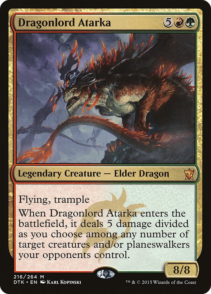 Dragonlord Atarka · Dragons of Tarkir