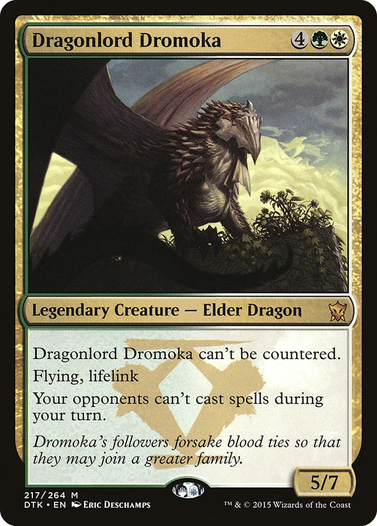 Dragonlord Dromoka · Dragons of Tarkir