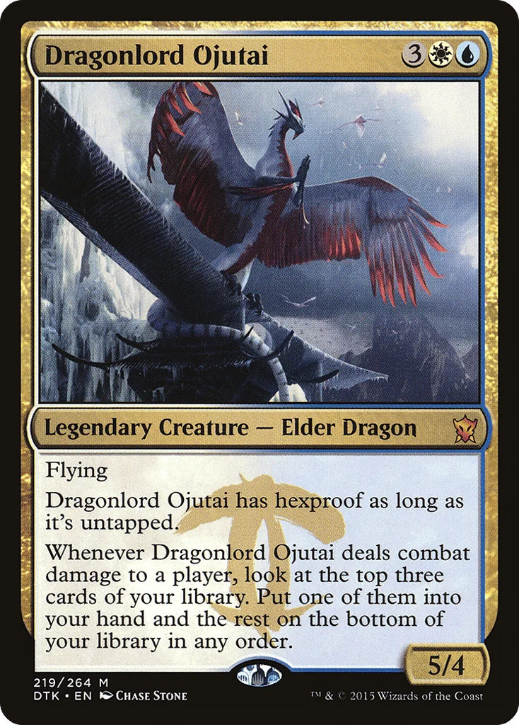 Dragonlord Ojutai · Dragons of Tarkir