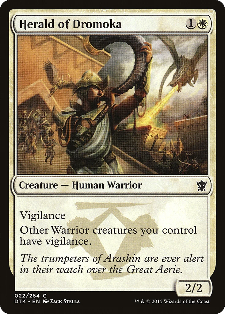 Herald of Dromoka · Dragons of Tarkir