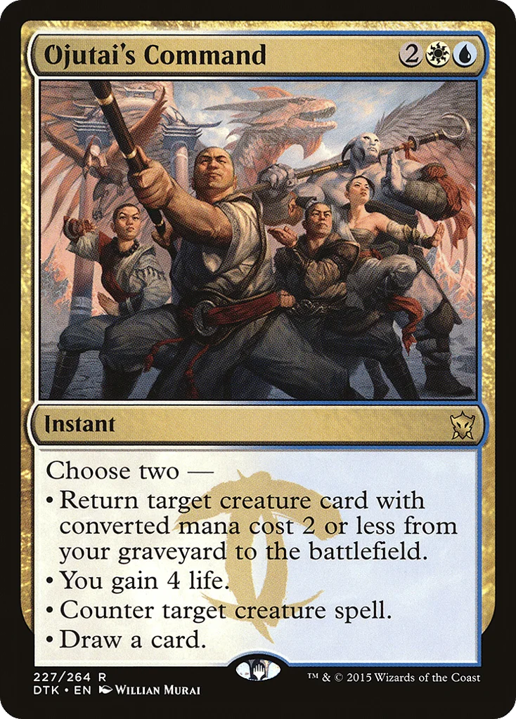 Ojutai's Command · Dragons of Tarkir