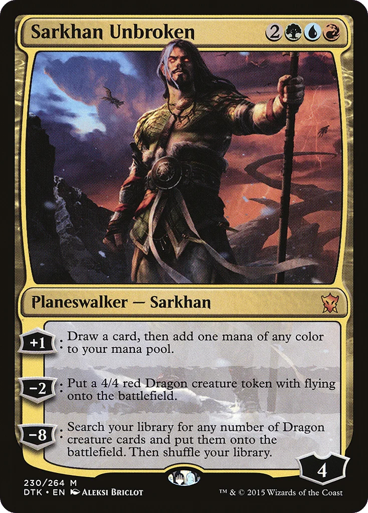 Sarkhan Unbroken · Dragons of Tarkir
