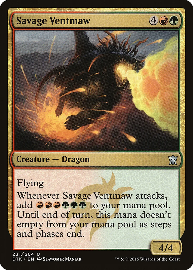 Savage Ventmaw · Dragons of Tarkir