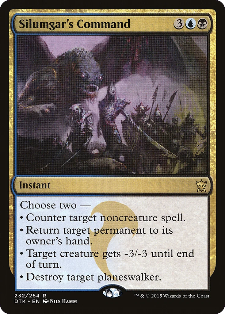 Silumgar's Command · Dragons of Tarkir
