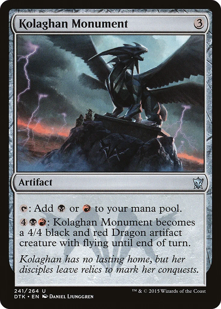 Kolaghan Monument · Dragons of Tarkir