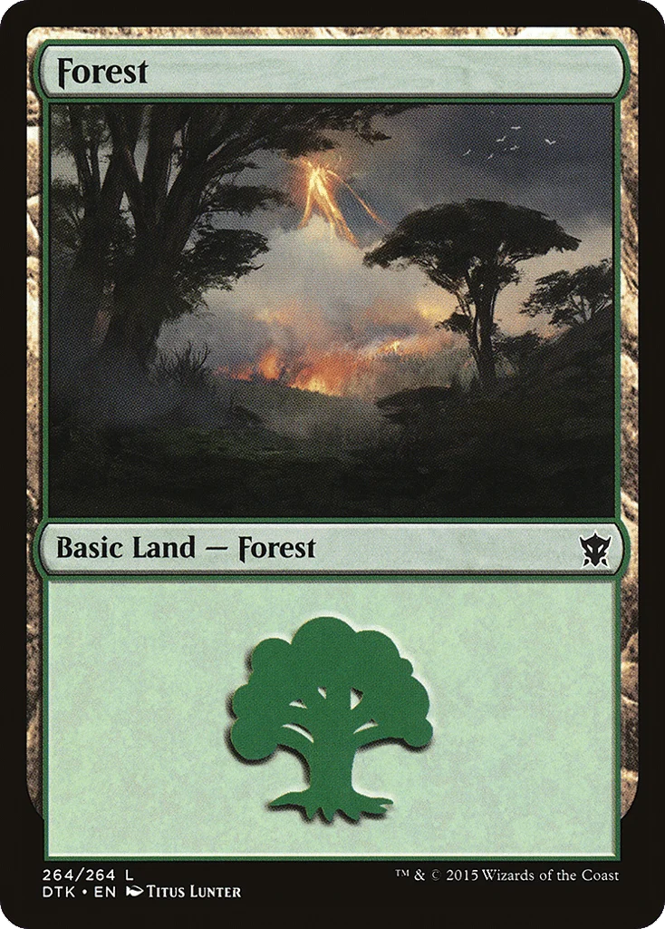Forest · Dragons of Tarkir