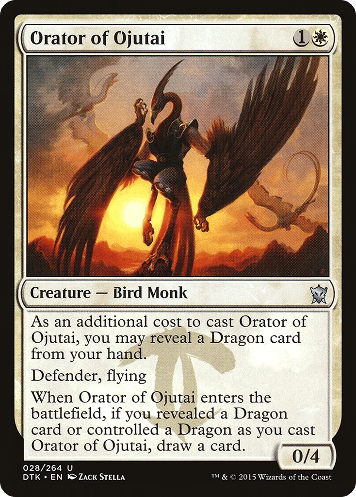 Orator of Ojutai · Dragons of Tarkir