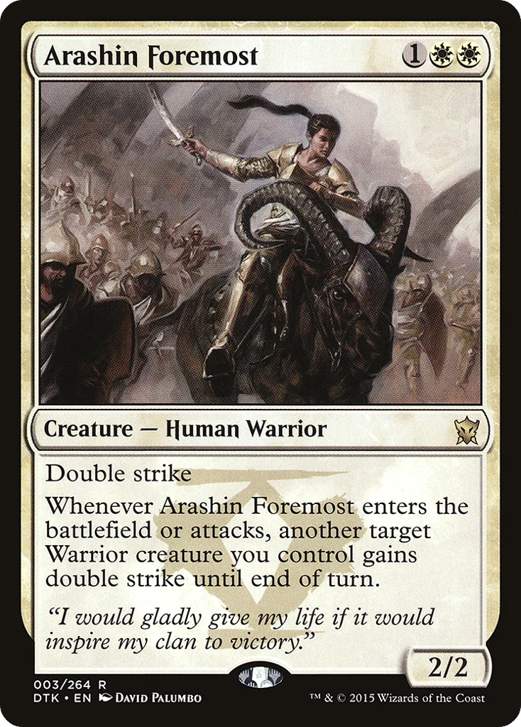 Arashin Foremost · Dragons of Tarkir