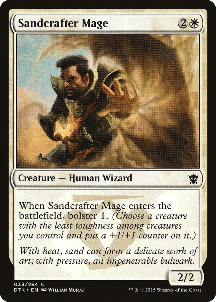 Sandcrafter Mage · Dragons of Tarkir