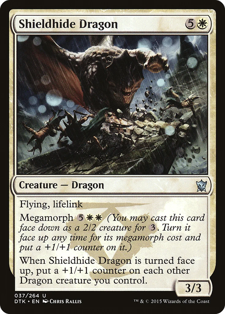 Shieldhide Dragon · Dragons of Tarkir
