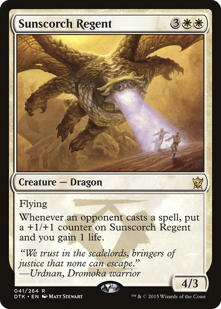 Sunscorch Regent · Dragons of Tarkir
