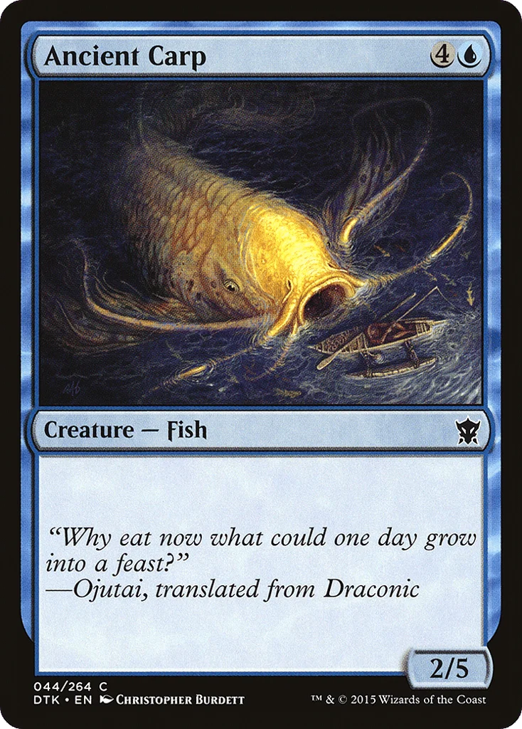Ancient Carp · Dragons of Tarkir