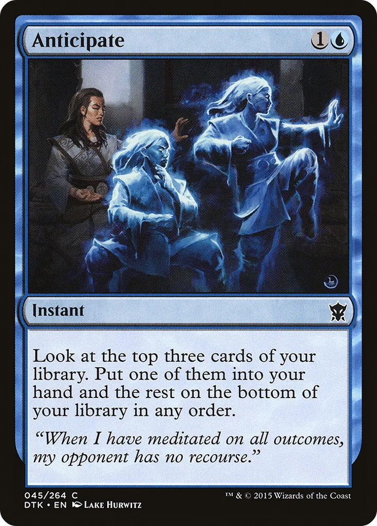 Anticipate · Dragons of Tarkir