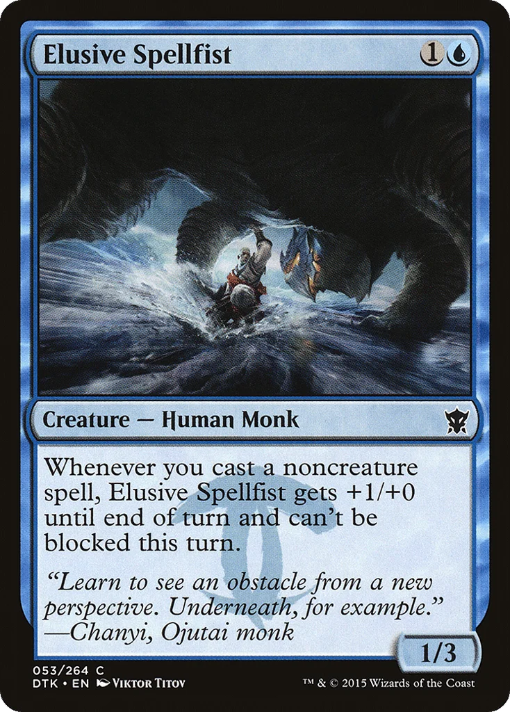 Elusive Spellfist · Dragons of Tarkir