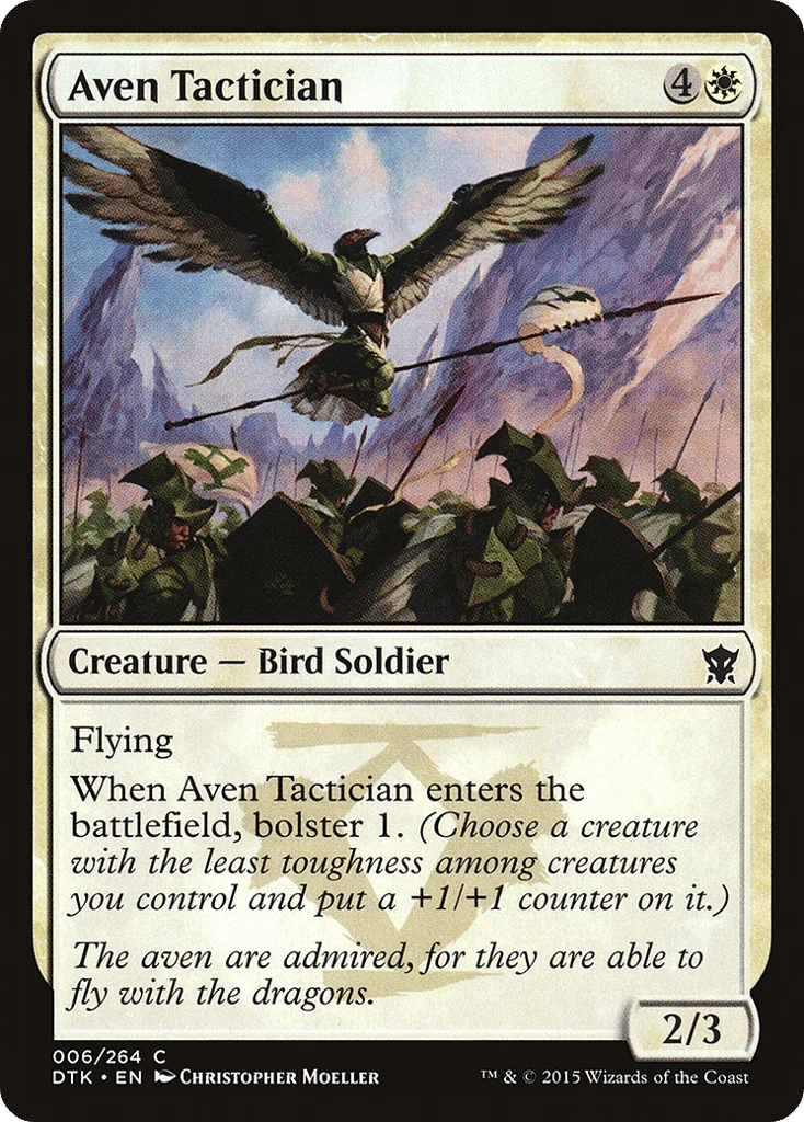 Aven Tactician · Dragons of Tarkir