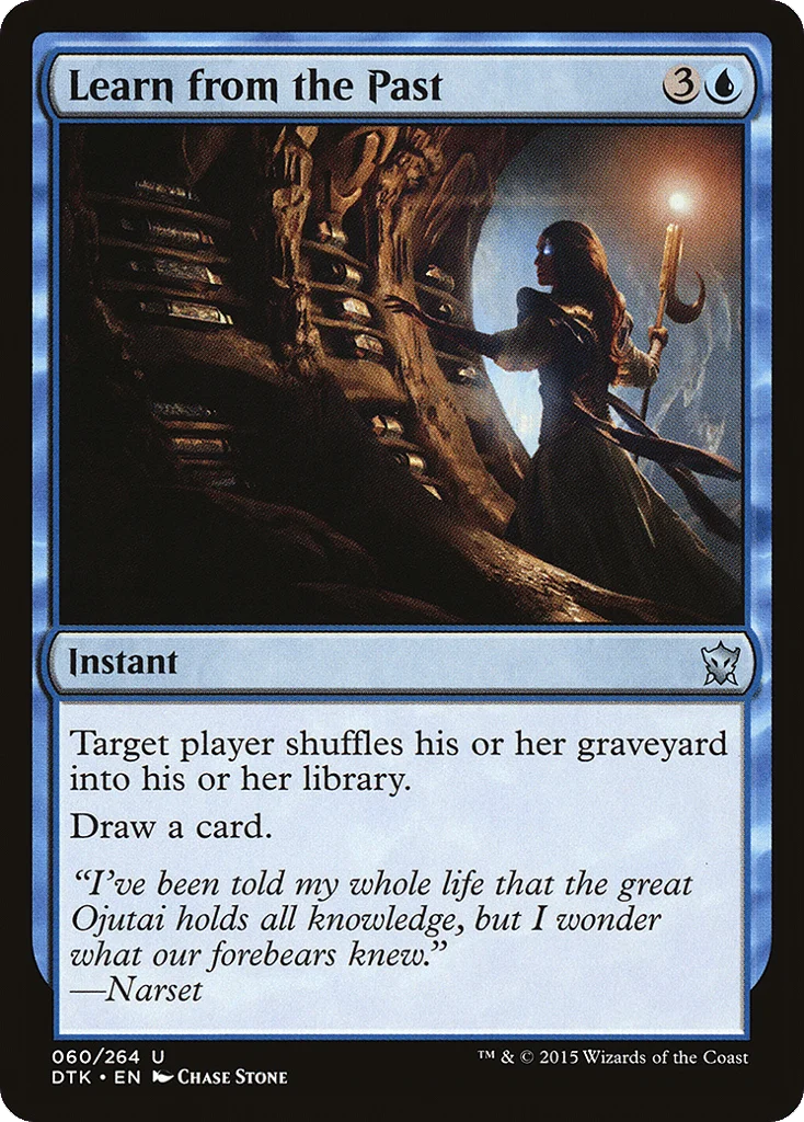 Learn from the Past · Dragons of Tarkir