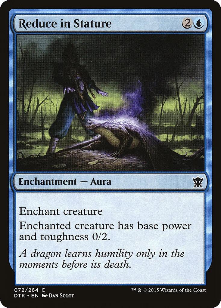 Reduce in Stature · Dragons of Tarkir