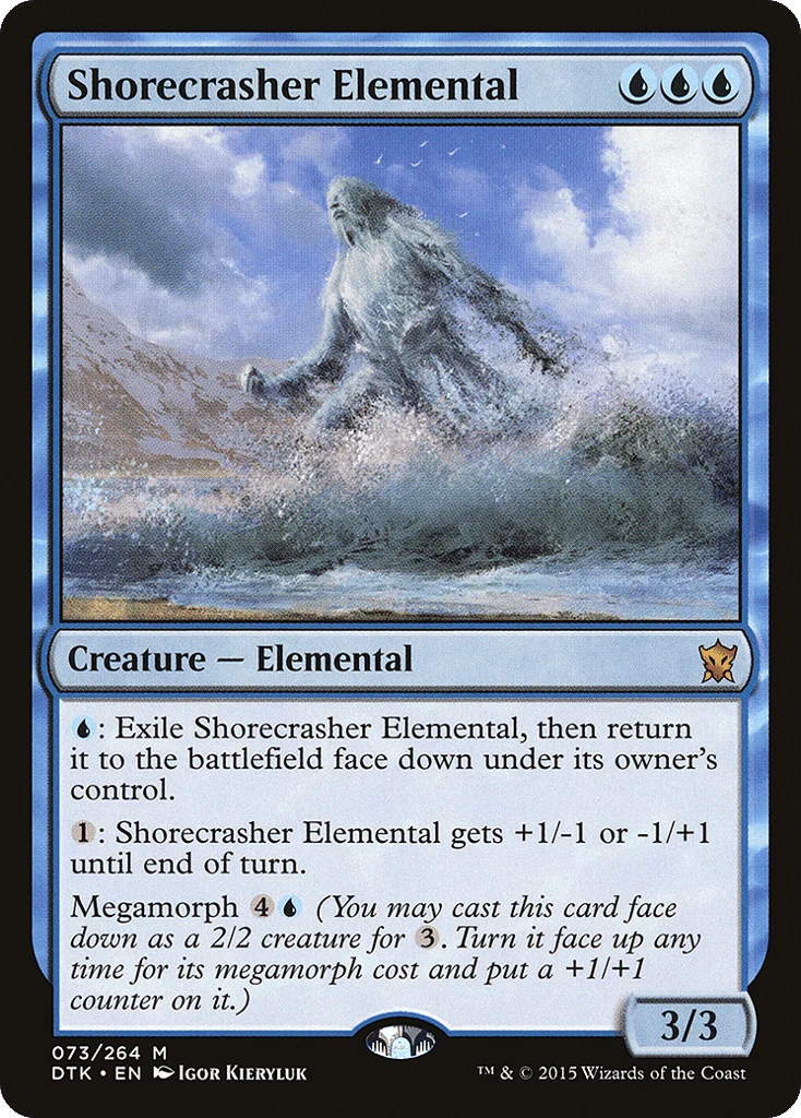 Shorecrasher Elemental · Dragons of Tarkir